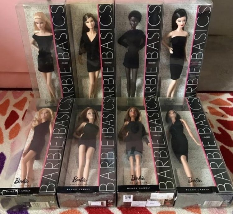 Barbie Basics Black Dress - Mbili