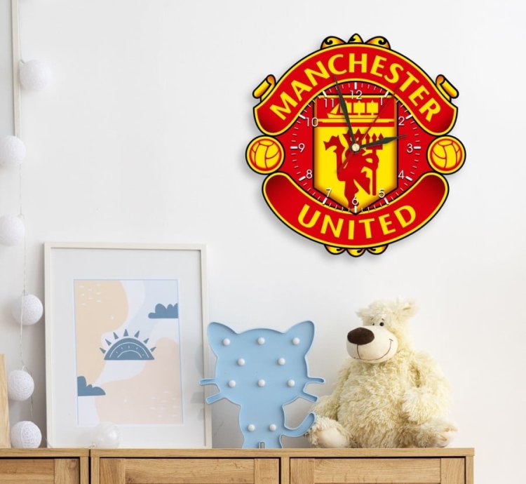 Manchester United Fc Wall Clock