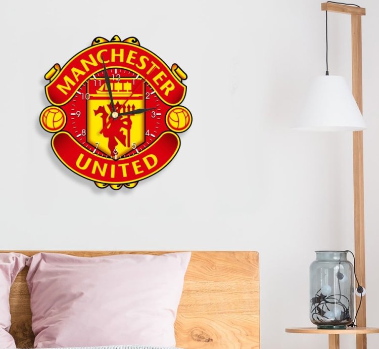 Manchester United Fc Wall Clock