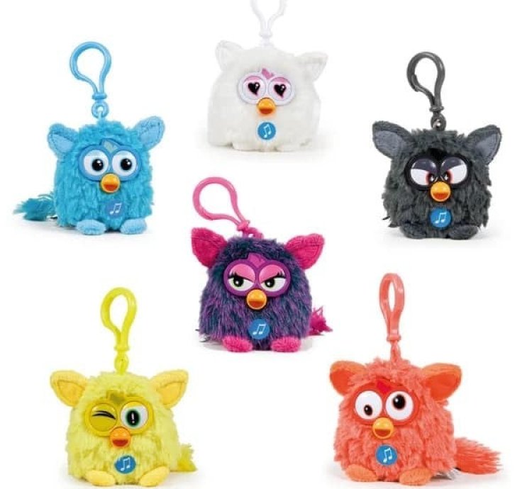 Hasbro Furby Collectible Key Chain Toys