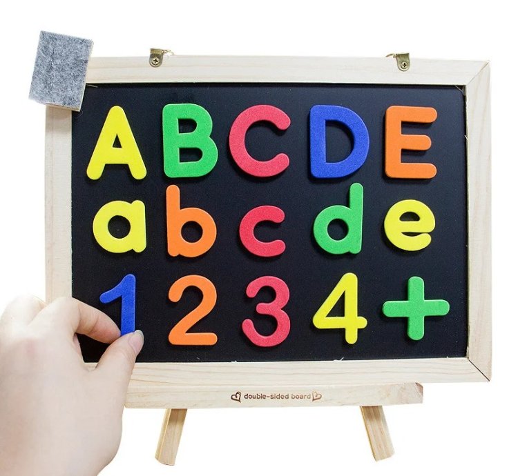 Magnetic Alphabet Letters EVA Foam Refrigerator Stickers Toddlers
