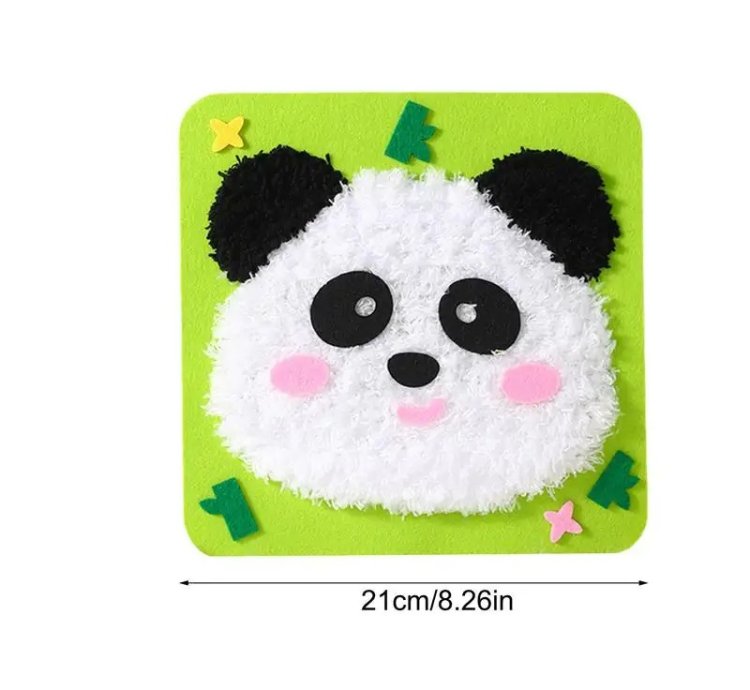 Learn to Sew Toys Cartoon Animals Handmade Dolls Crafting Set