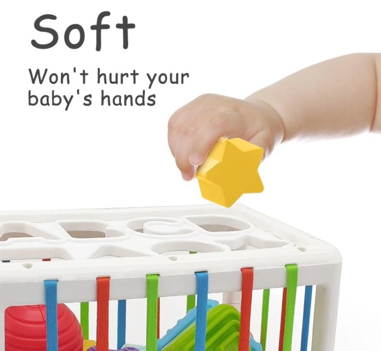 Baby Shape Sorting Toys Children Montessori Educational Toys Colorful