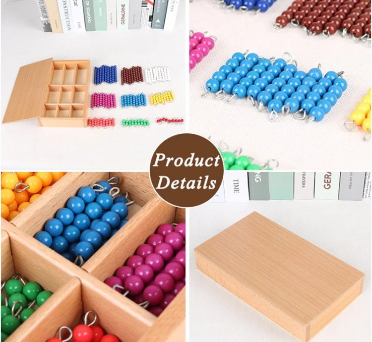 Arithmetic Beaded Mathematical Toy Montessori