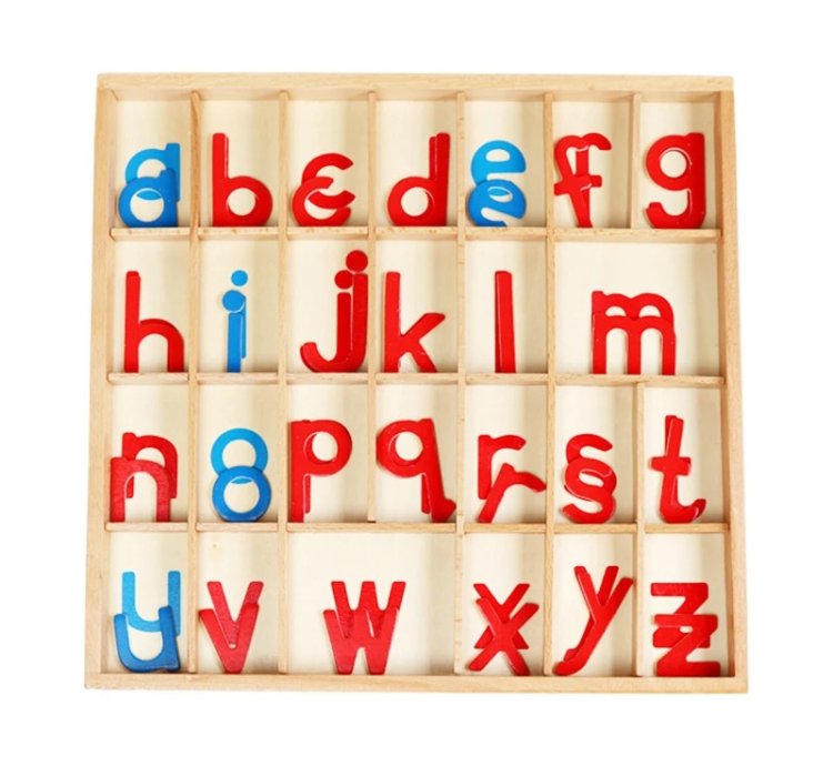 Children Montessori Language Educational Toys Instructions Activity Boxed