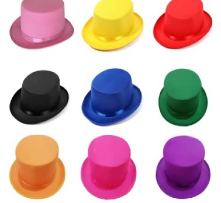 Hat for Gentlemen Magicians Carnivals