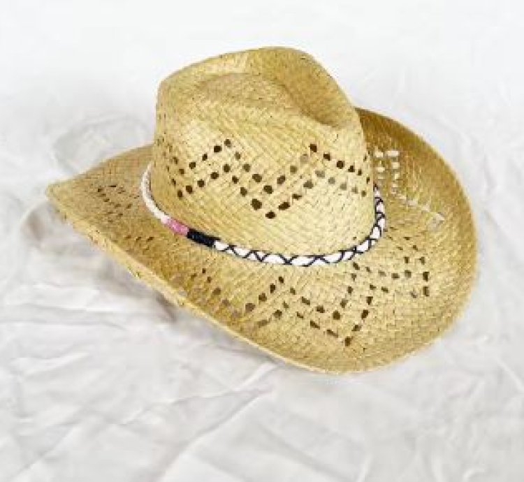 Cowgirl Hats with Rope Decoration