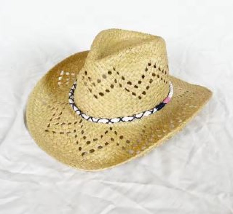 Cowgirl Hats with Rope Decoration