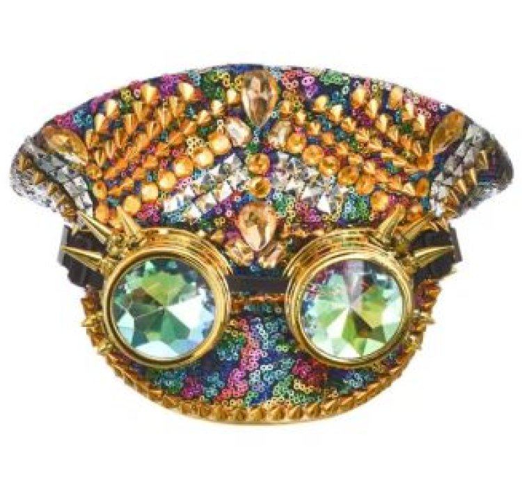 Steampunk Hat with Goggles
