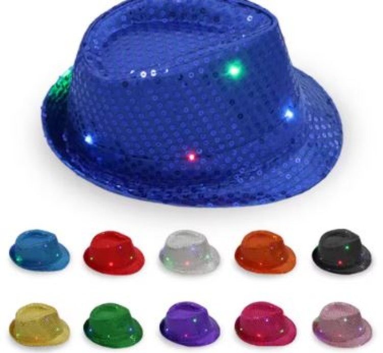 Luminous Led Jazz Hat Stage