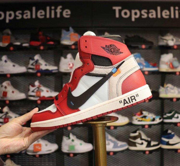 Men's Off-White x Air Jordan 1 Retro High OG 'Chicago