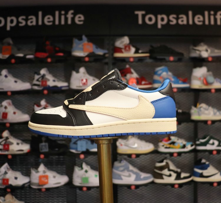 Men's Air Jordan x Travis Scott x Fragment 1 Low