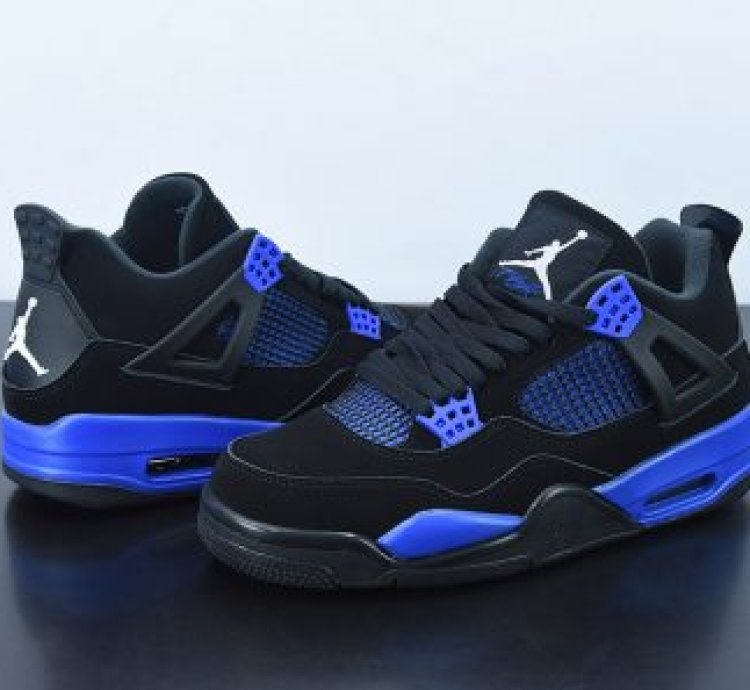 Nike Air Air Jordan 4 Blue Thunder