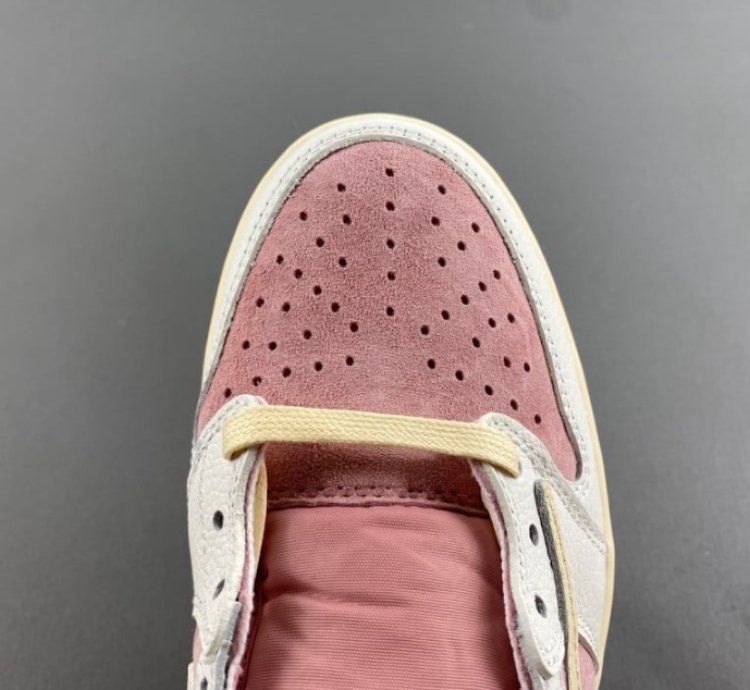 Travis Scott x Air Jordan 1 Low OG Shy Pink