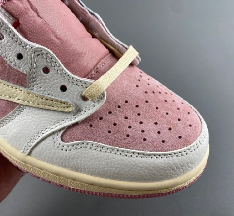 Travis Scott x Air Jordan 1 Low OG Shy Pink