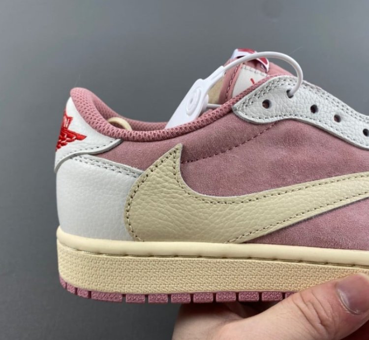 Travis Scott x Air Jordan 1 Low OG Shy Pink
