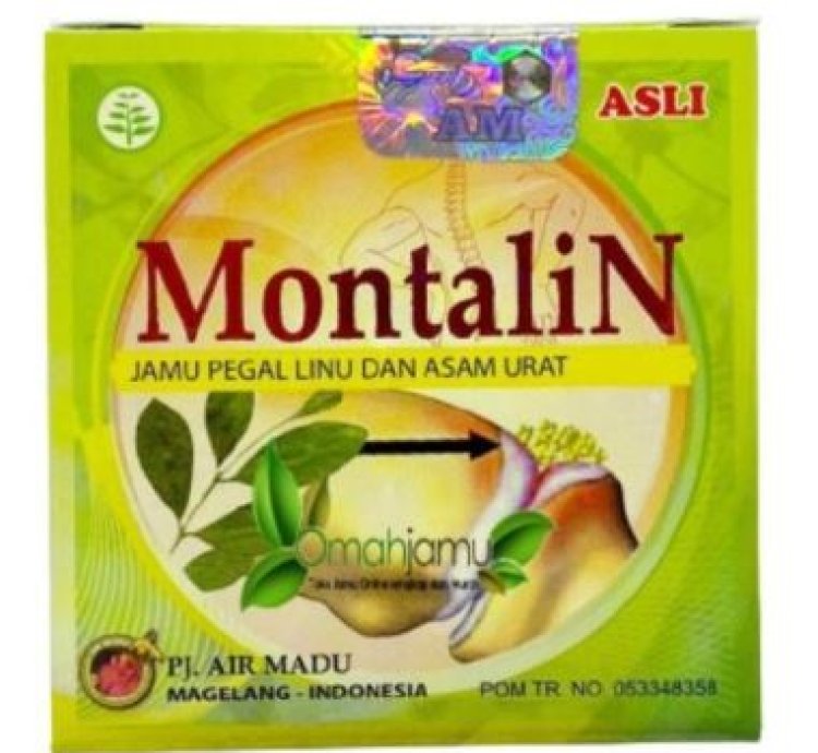MONTALIN Original Herbal Capsule 4 Box
