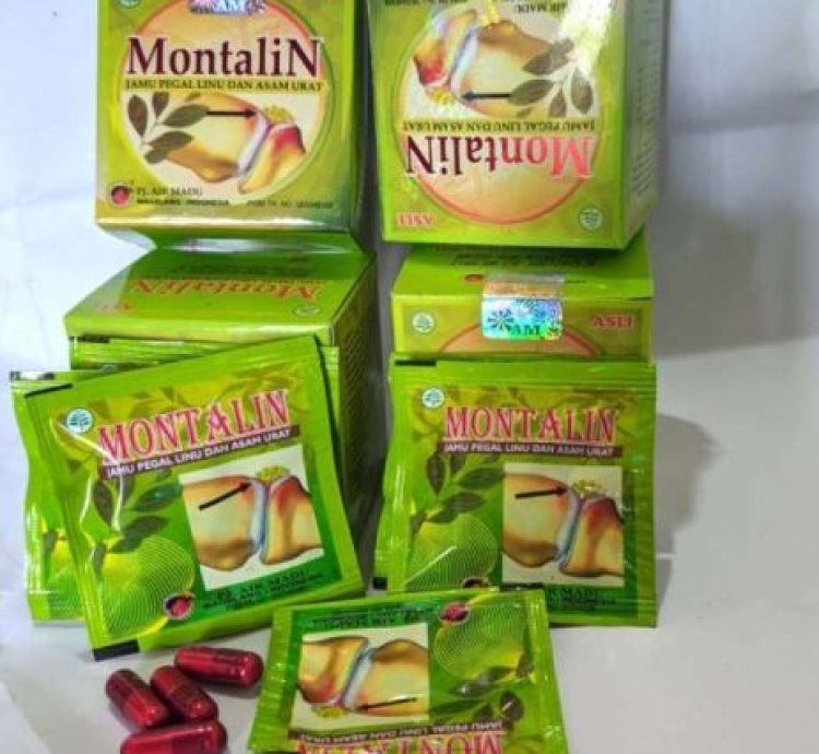 MONTALIN Original Herbal Capsule 10 Box