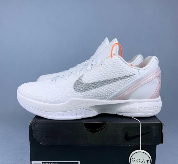 Nike Kobe 6 Protro White Sneakers