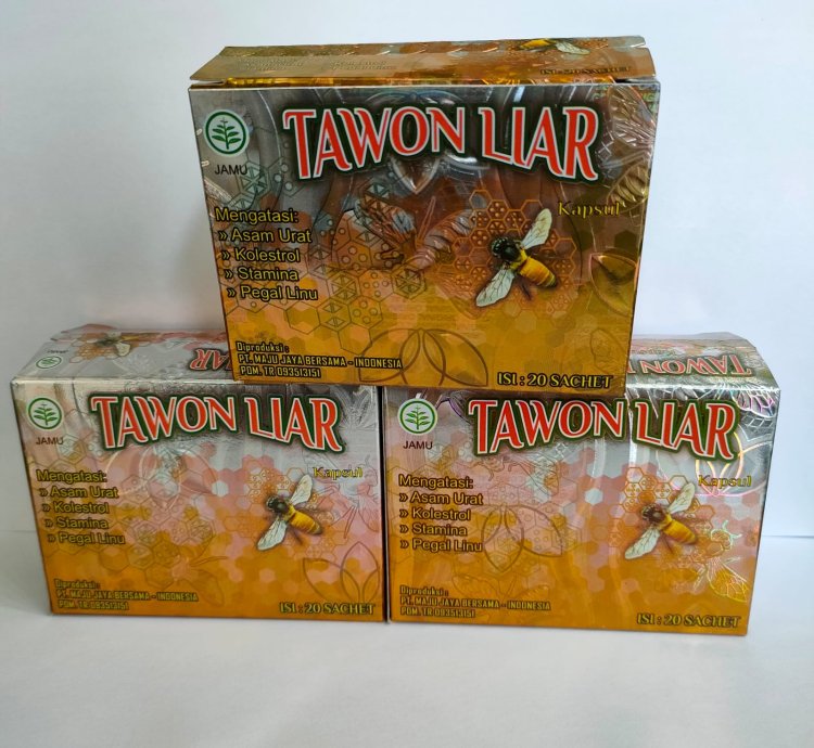 Tawon Liar Gold Herbal to Increase Body Immunity 2 Box