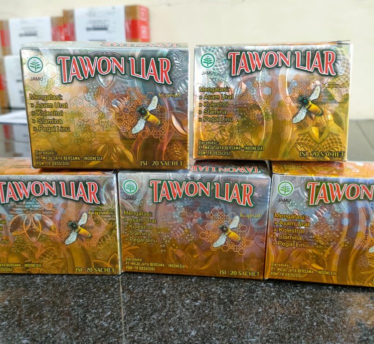 Tawon Liar Gold Herbal to Increase Body Immunity 4 Box