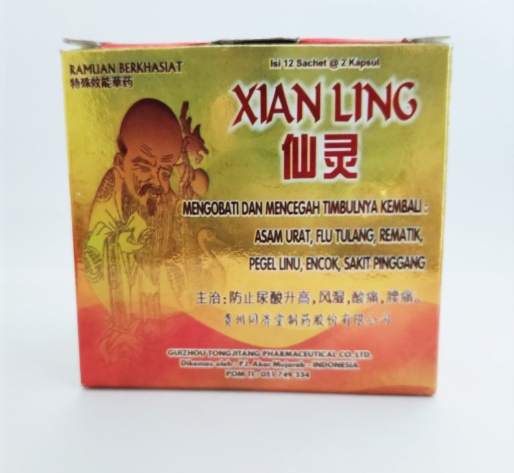 Xian Ling Capsules – Herbal Relief for Uric Acid, Rheumatism & Kidney Health