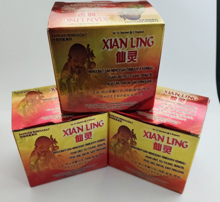 Xian Ling Capsules – Herbal Relief for Uric Acid, Rheumatism & Kidney Health