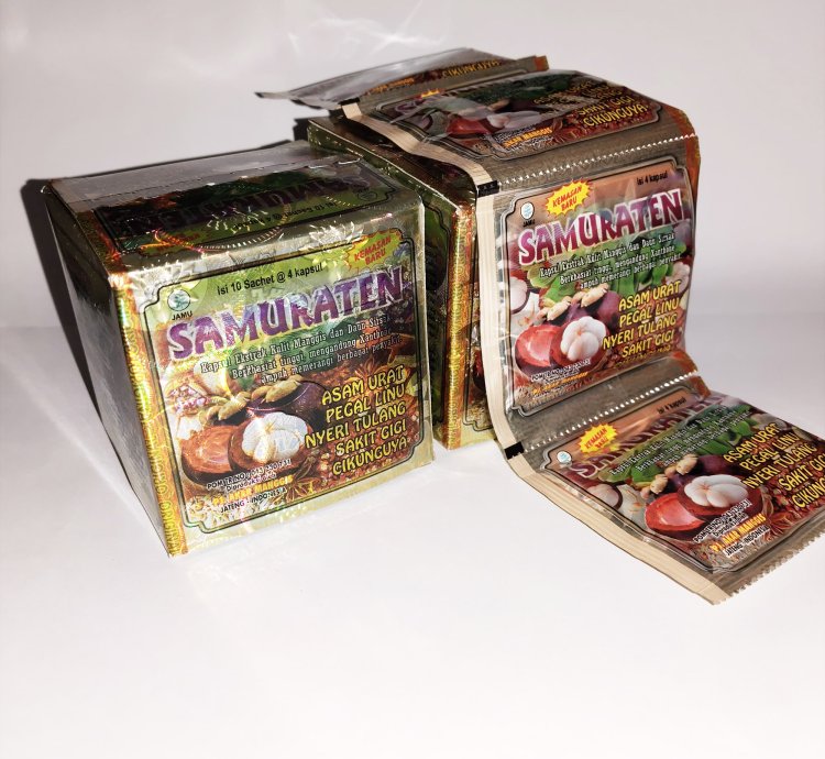 Samuraten Capsules – Relief for Gout, Rheumatism, Bone Pain, Toothache