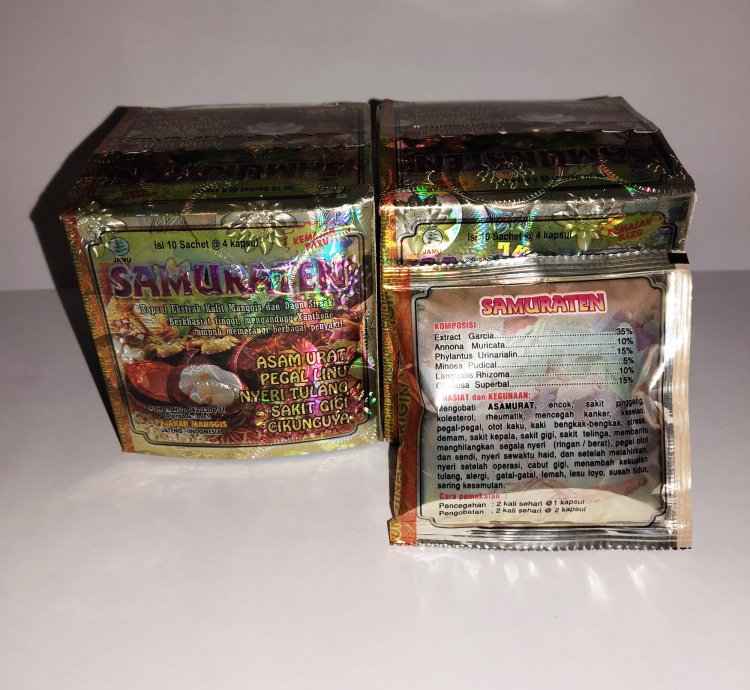 Samuraten Capsules – Relief for Gout, Rheumatism, Bone Pain, Toothache