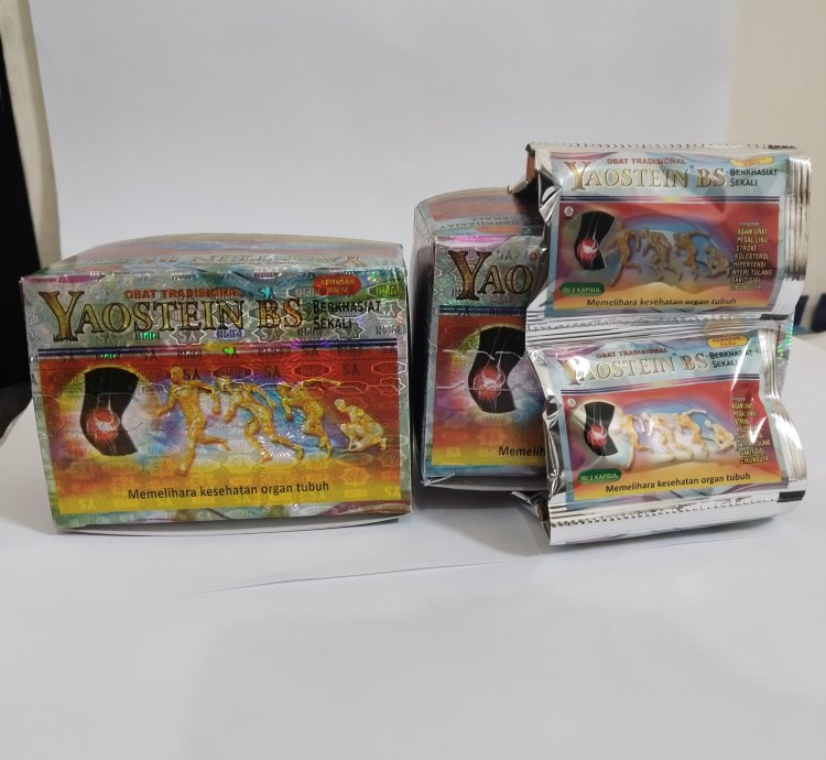 Yaostein BS Herbal Capsules – Relief for Gout, Rheumatism, Pain & Fatigue