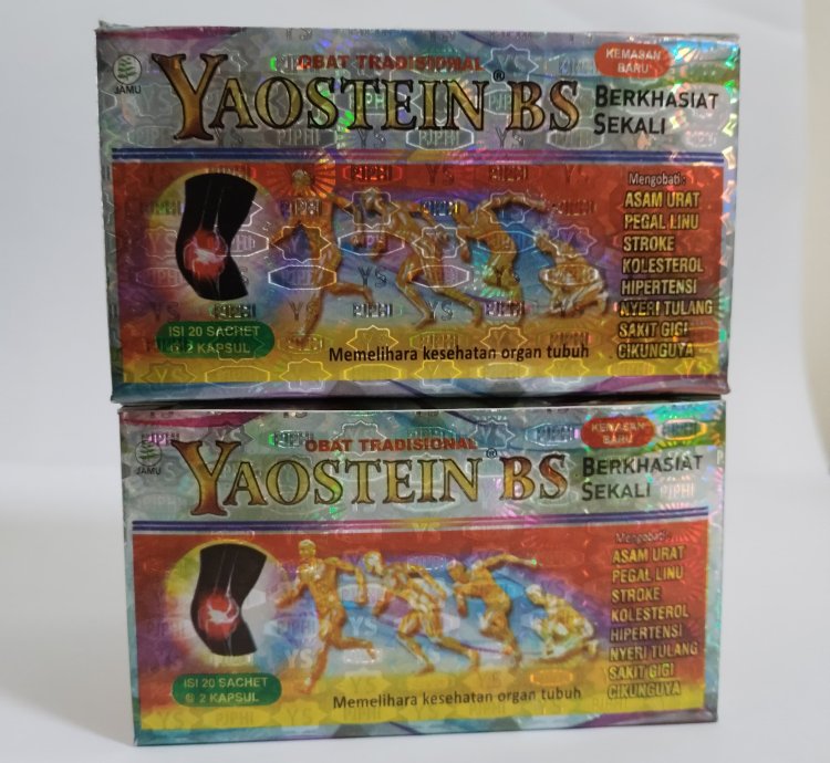 Yaostein BS Herbal Capsules – Relief for Gout, Rheumatism, Pain & Fatigue