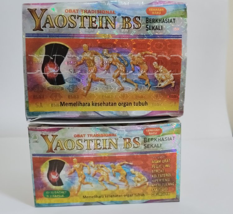Yaostein BS Herbal Capsules – Relief for Gout, Rheumatism, Pain & Fatigue