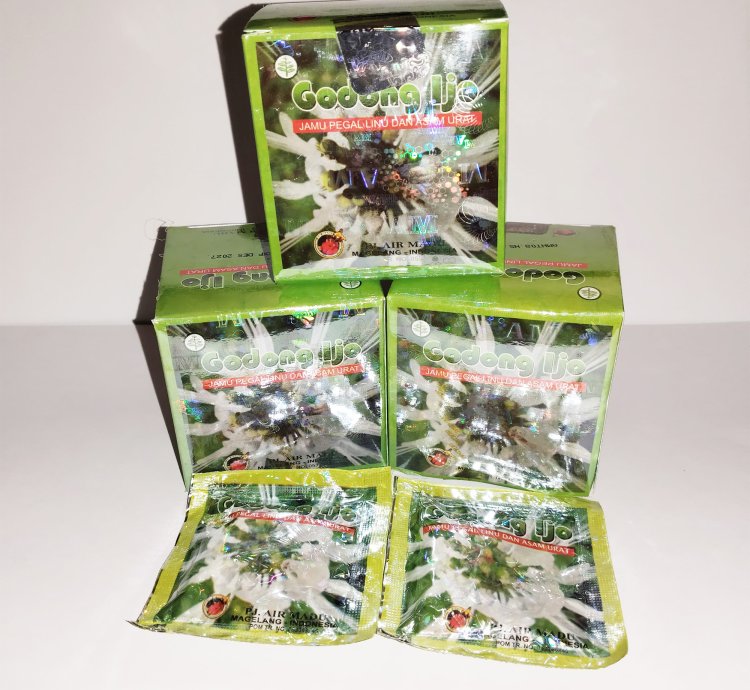Godong Ijo Capsules – Herbal Remedy for Gout, Cholesterol, Rheumatism
