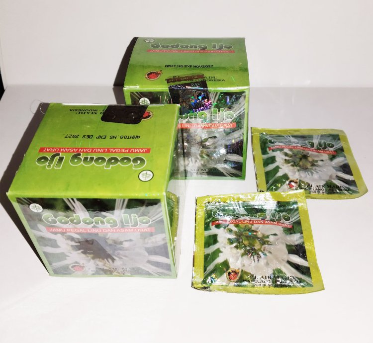 Godong Ijo Capsules – Herbal Remedy for Gout, Cholesterol, Rheumatism