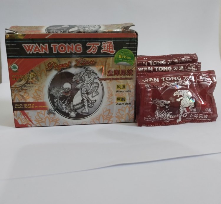 Wantong Jingu Pian Capsules – Relief for Gout, Rheumatism, Joint Pain