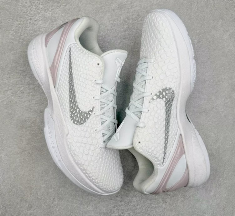 Nike Kobe 6 Protro Mens Womens Basketball Shoes White
