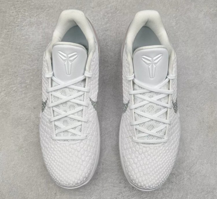 Nike Kobe 6 Protro Mens Womens Basketball Shoes White