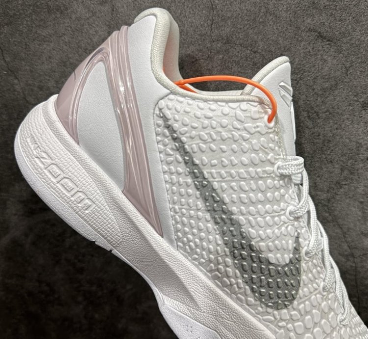 Nike Kobe 6 Protro White Colorway Sneakers