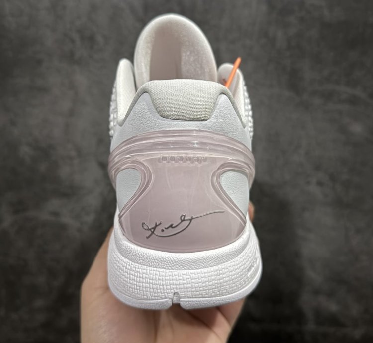 Nike Kobe 6 Protro White Colorway Sneakers