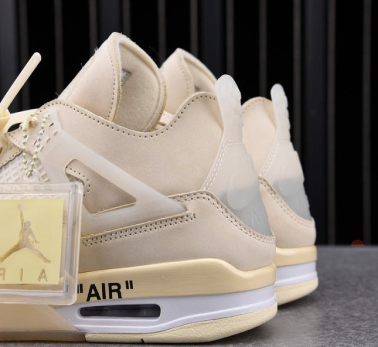 Air Jordan 4 Retro Off-White Sail