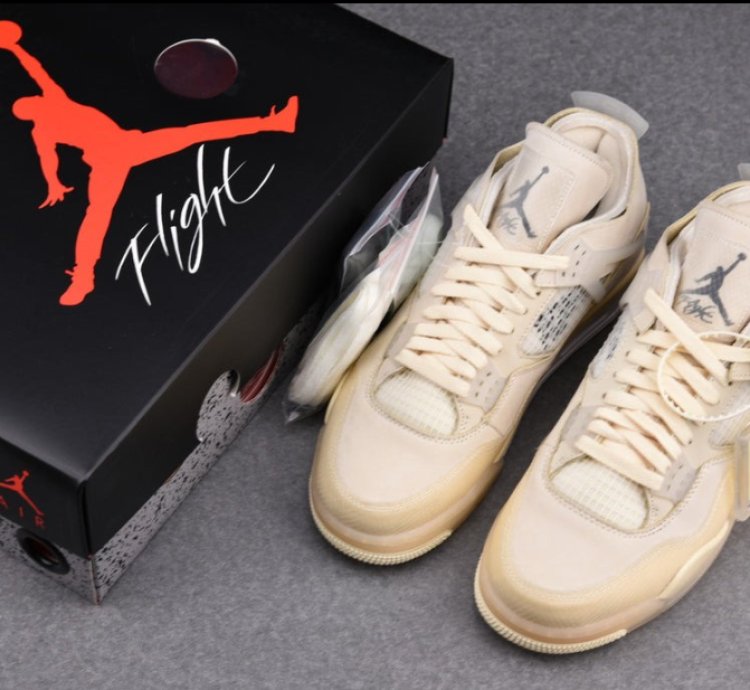 Air Jordan 4 Retro Off-White Sail