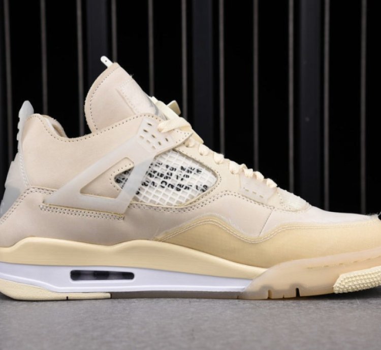 Air Jordan 4 Retro Off-White Sail