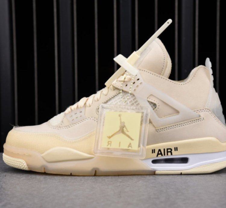 Air Jordan 4 Retro Off-White Sail