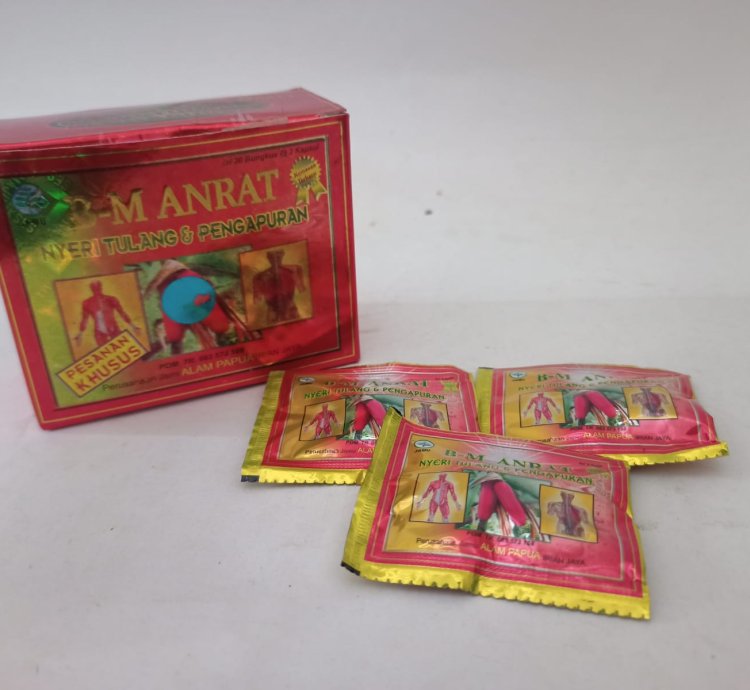 B-M ANRAT 100% Original Herbs Capsules for Gout Uric Acid