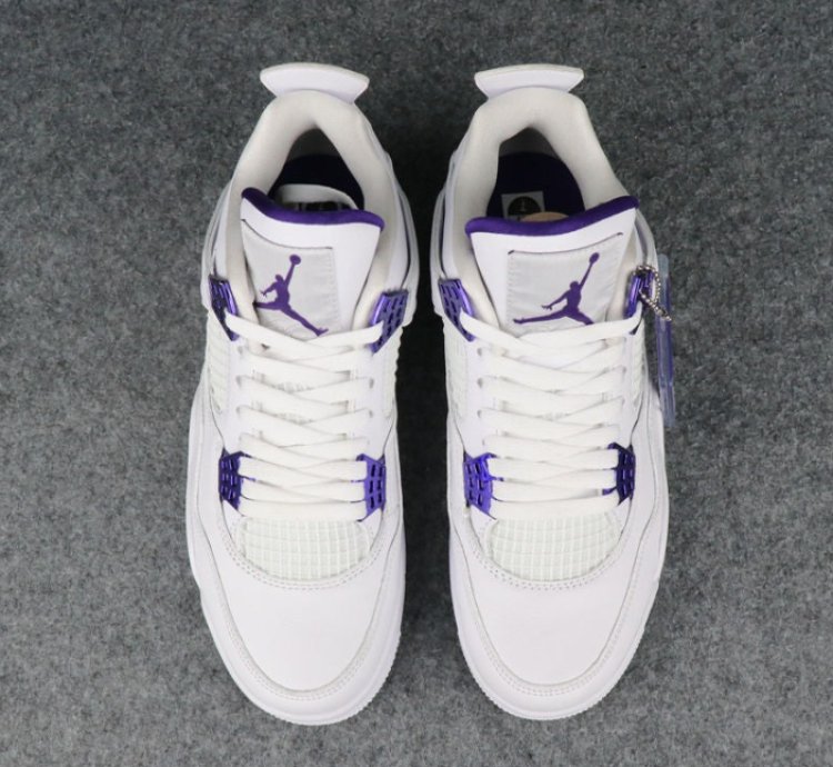 Air Jordan 4 Retro Metallic Purple