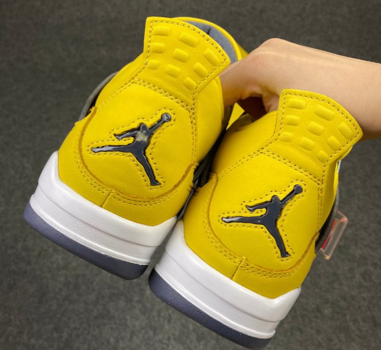 Air Jordan 4 Retro Lightning Yellow 2021