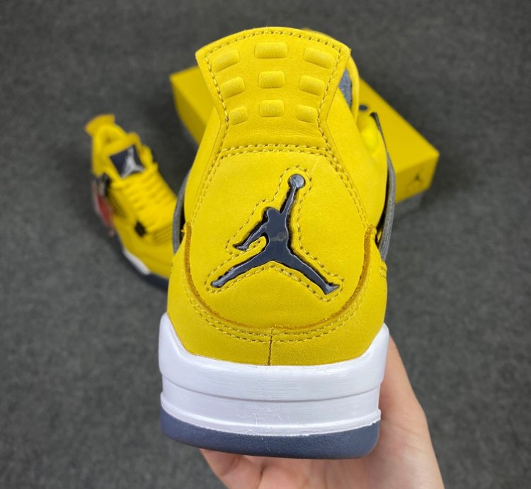 Air Jordan 4 Retro Lightning Yellow 2021