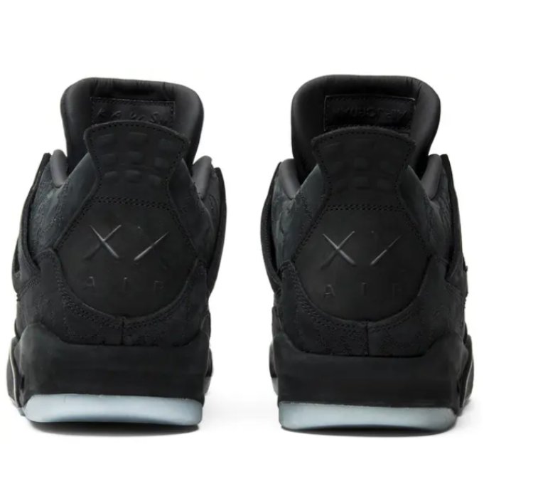 Air Jordan 4 Retro Kaws Black