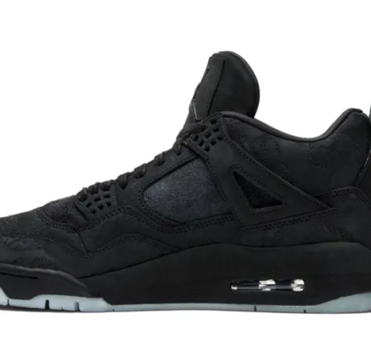 Air Jordan 4 Retro Kaws Black