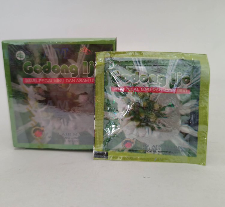 Godong Ijo Original Herbal Capsules For Gout Chronic Rheumatism